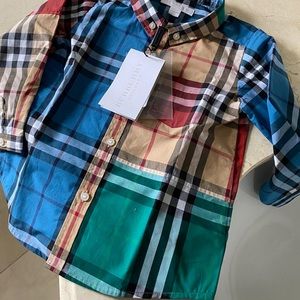 Brand new Burberry size 2 button down